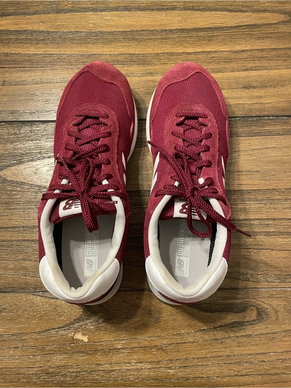 New Balance 515 v3 Men’s Size 10 Burgundy Red Sneakers ML515HG3 Gum Sole Suede